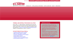 Desktop Screenshot of cihayes.com